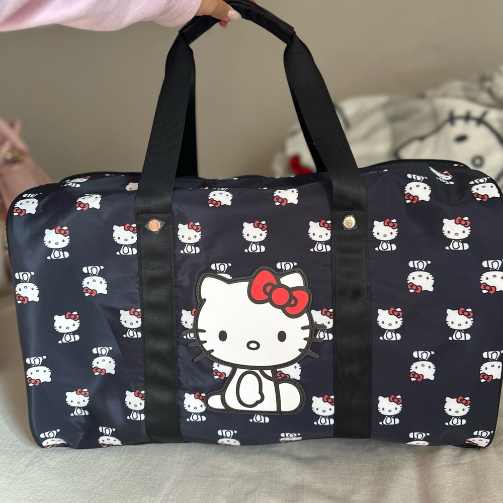 BNWT Hello Kitty Duffle Bag